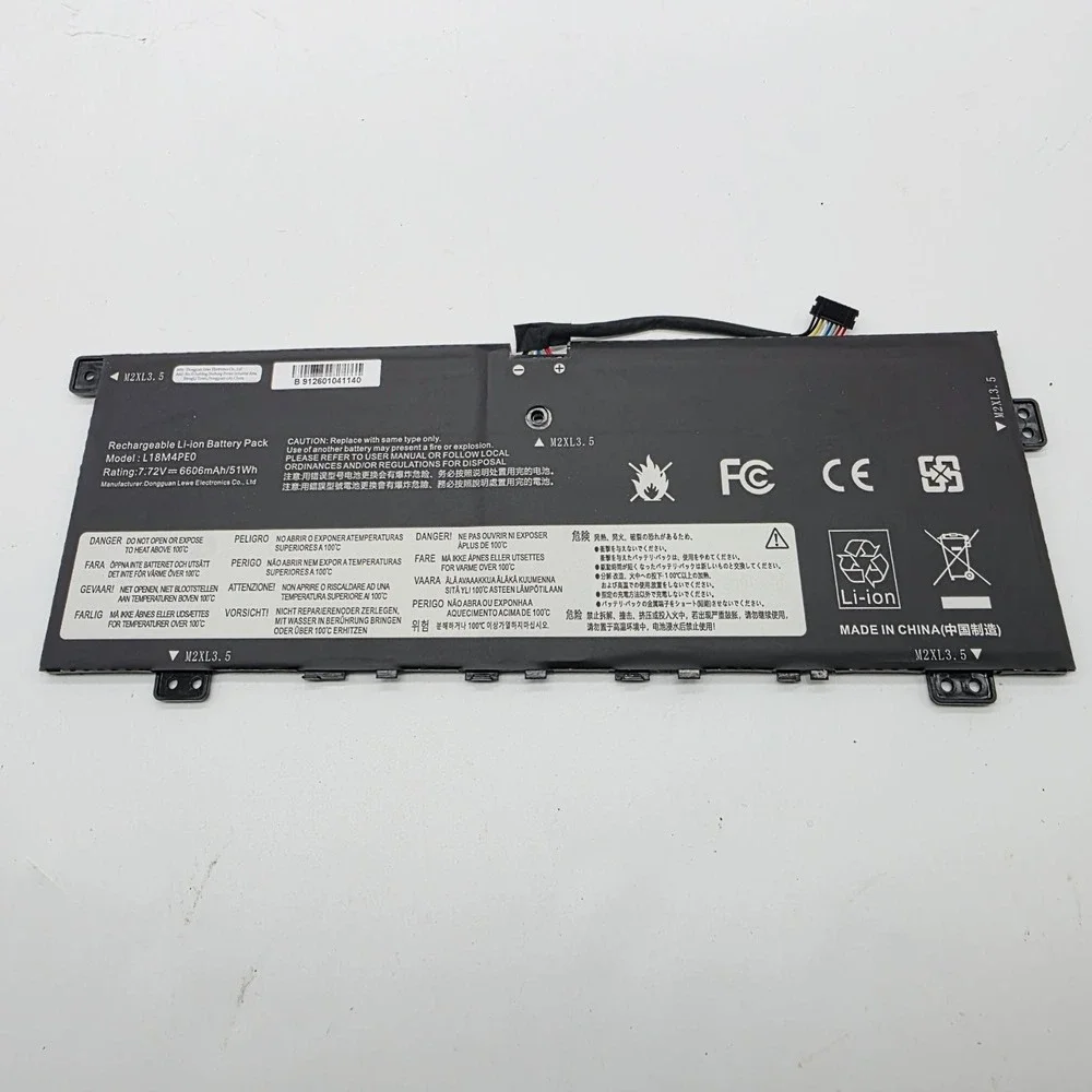 L18M4PE0 Battery for Lenovo Yoga C740-14 IML 7.72V 6606mAh 51Wh Li-ion New
